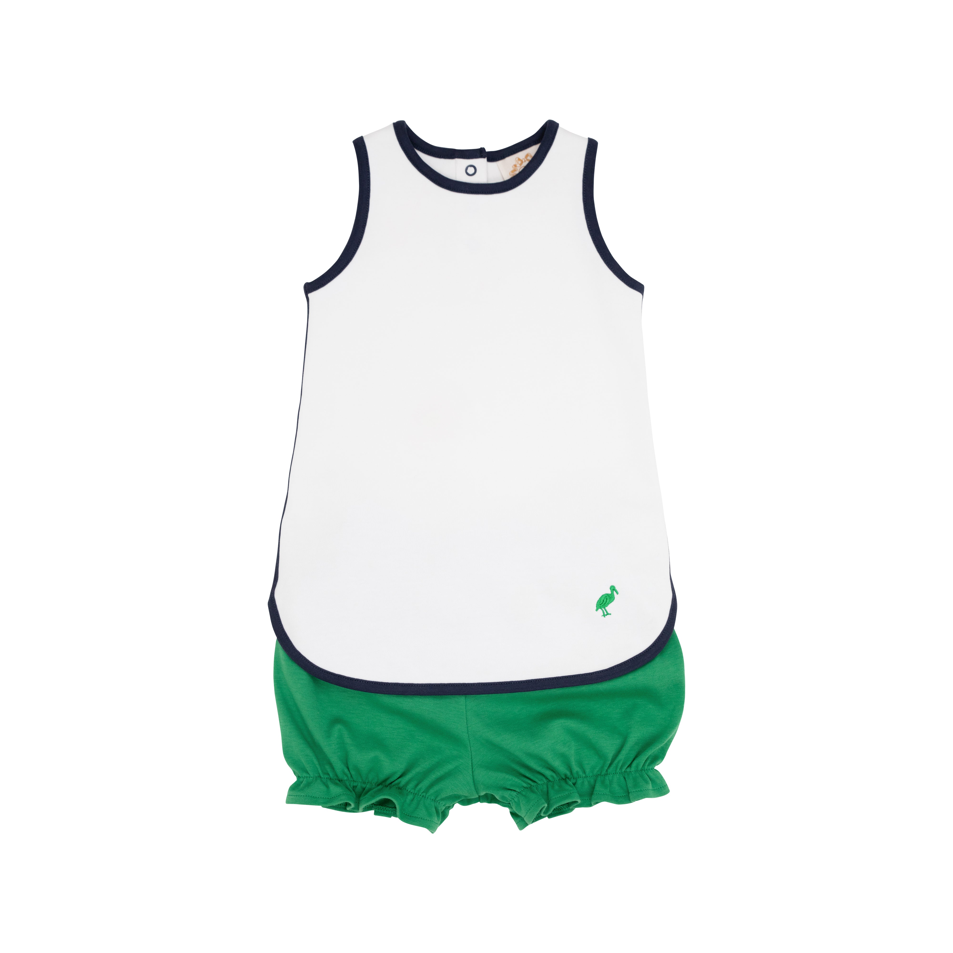 Taffy Tennis Dress - Worth Ave White Nantucket Navy Kiawah Kelly