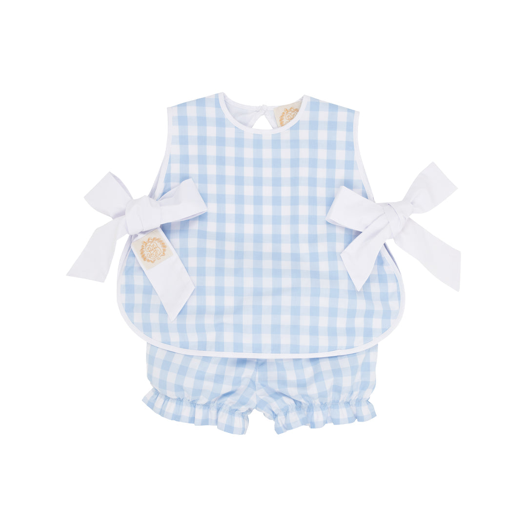 Talbott Tie Side - Beale Street Blue Check