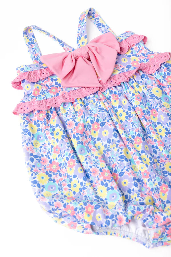 St. Bart's Bubble Bathing Suit- Briar Patch Petals