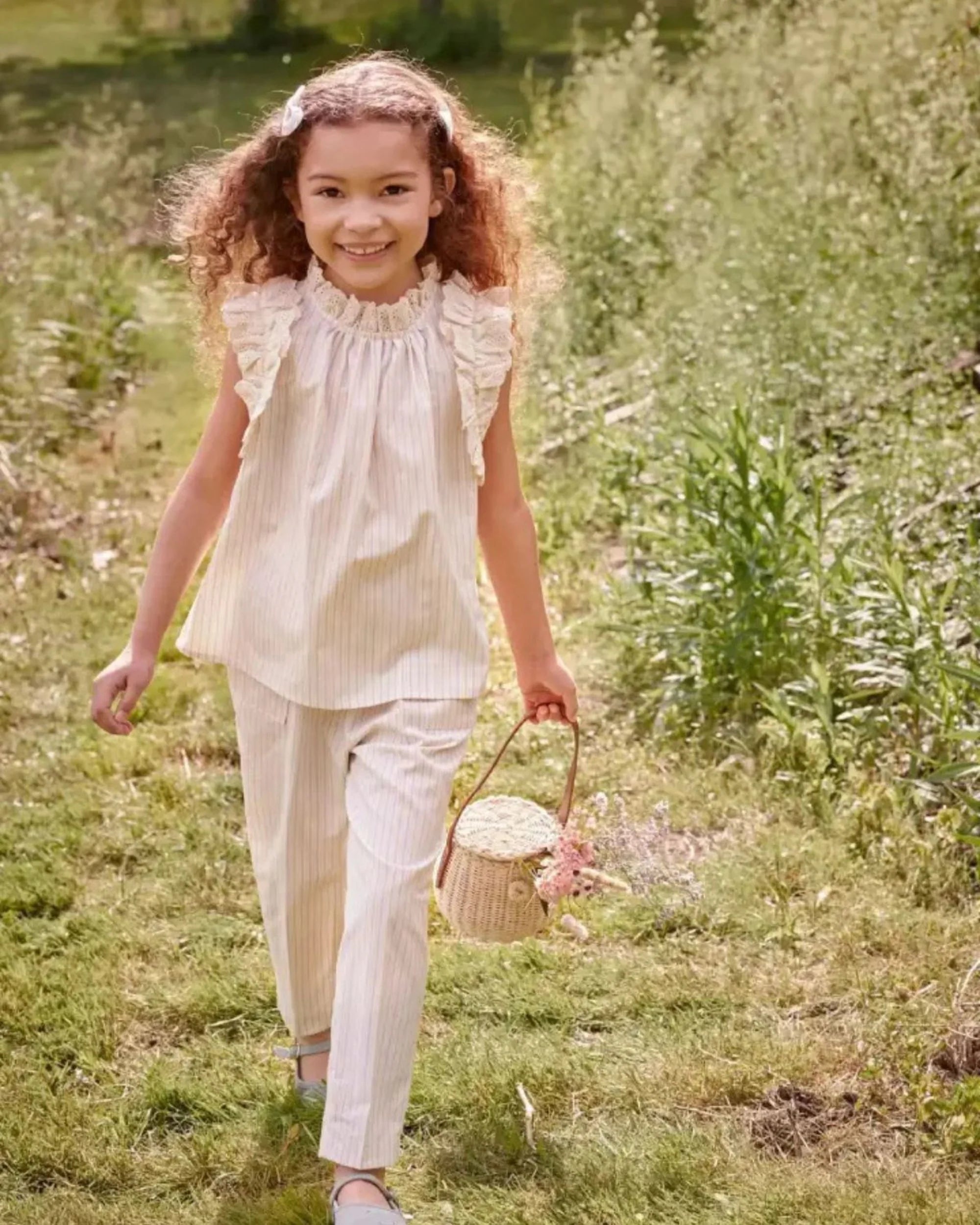 Jimmy Girls Trouser- Beige