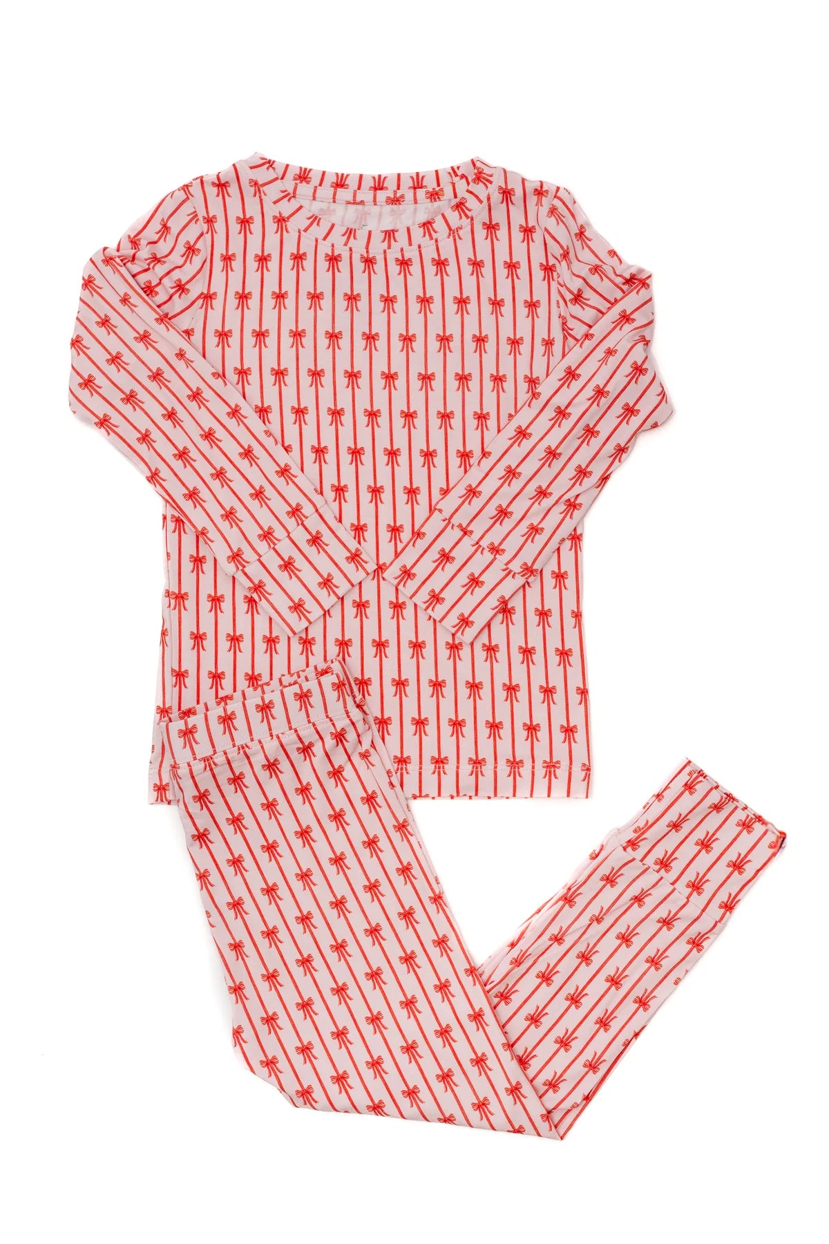 Holiday Bows 2 Piece PJ Set