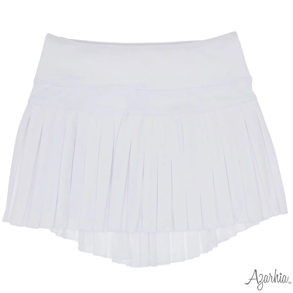 Mini Pleated Skort- White