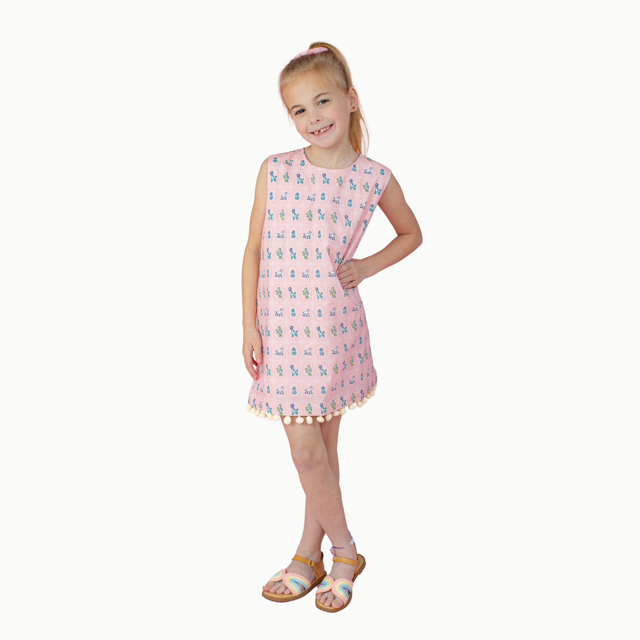 Convertible Dress in Poodle