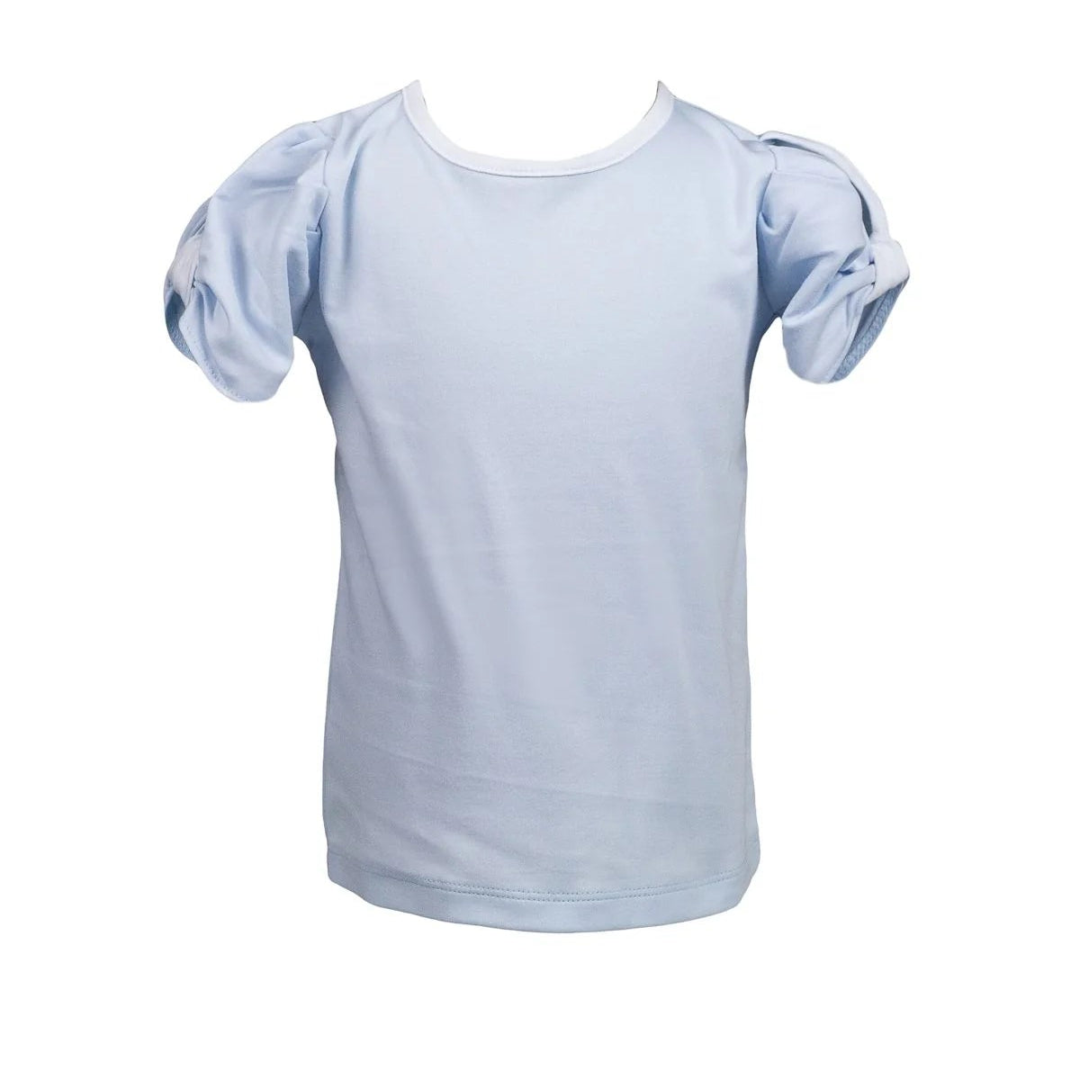 Twist Shirt- Light Blue
