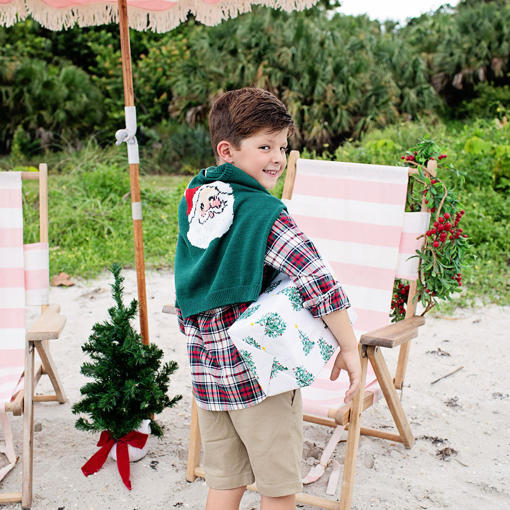 Oliver Sweater - Evergreen Santa