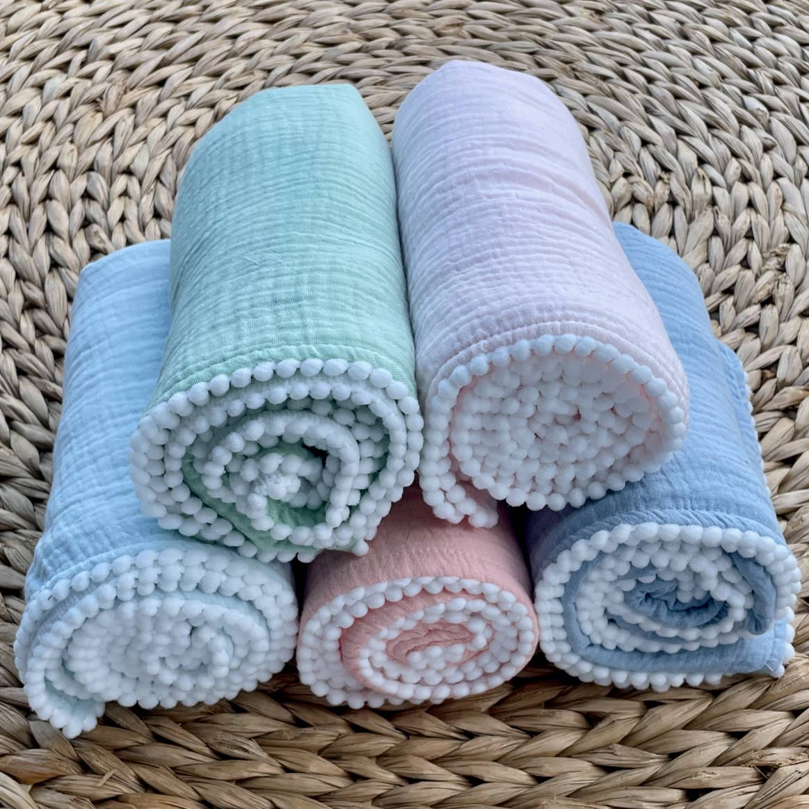 Cotton Muslin Swaddle Blanket