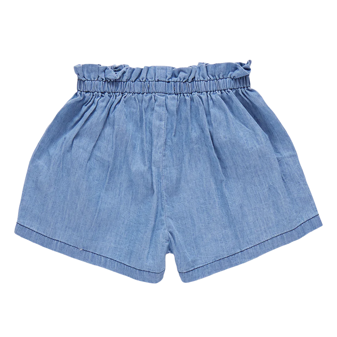 Theodore Short - Medium Wash Chambray