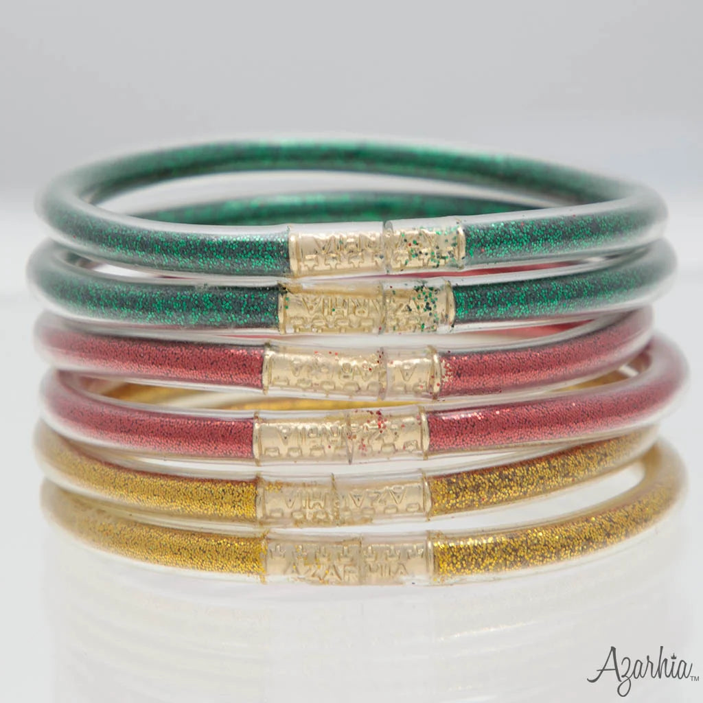 Metallic Holiday Bracelets for Girls
