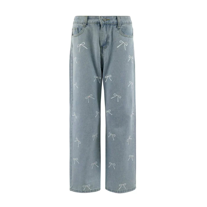 Crystal Bow Jeans