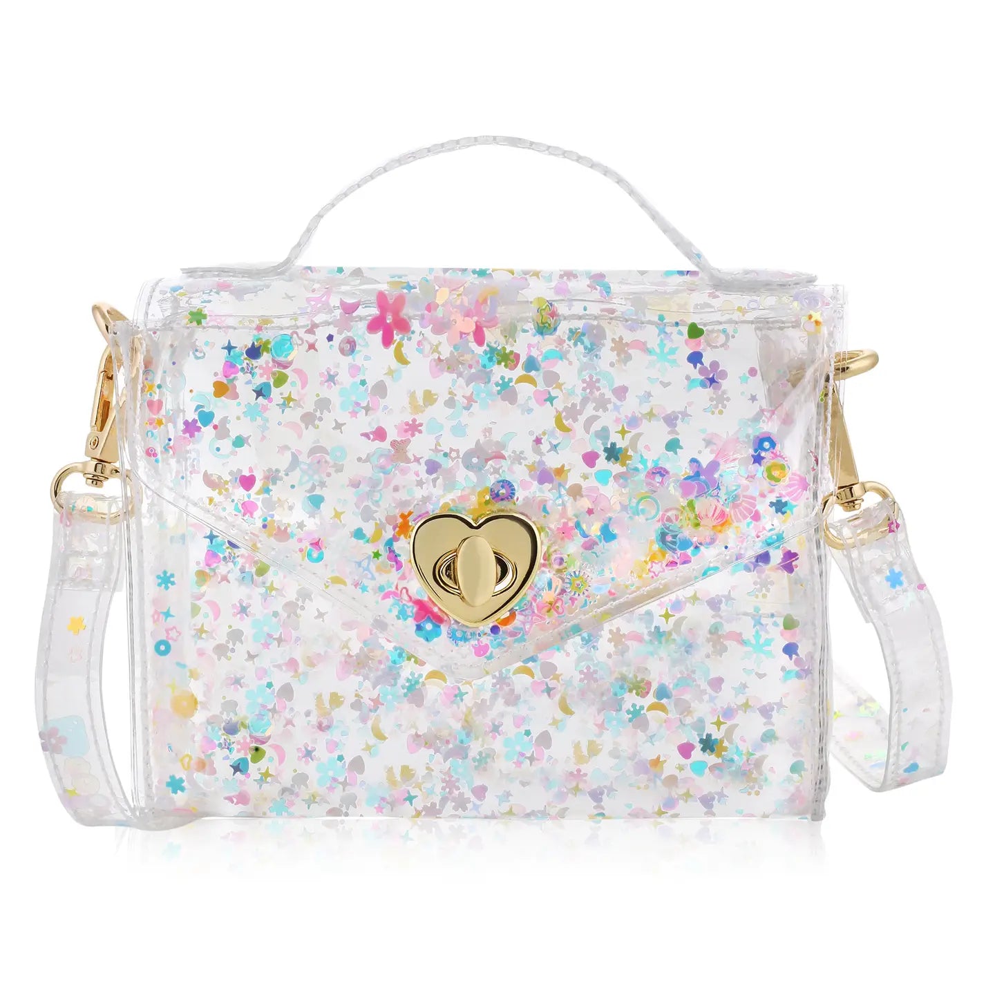 Gussie Multi Confetti Purse