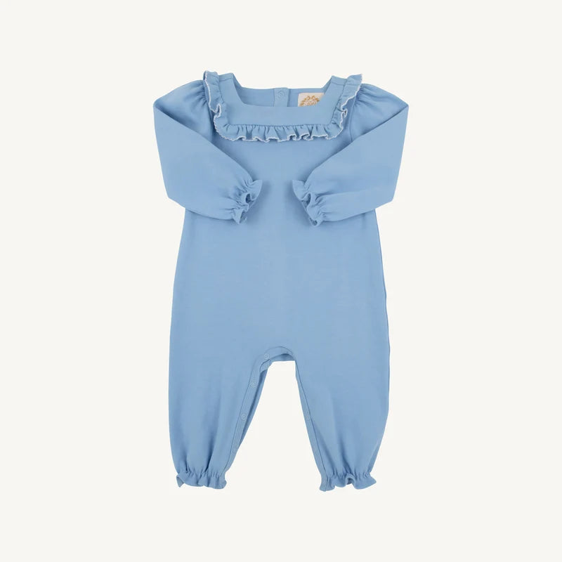 Darla Day Romper- Sarasota Sky