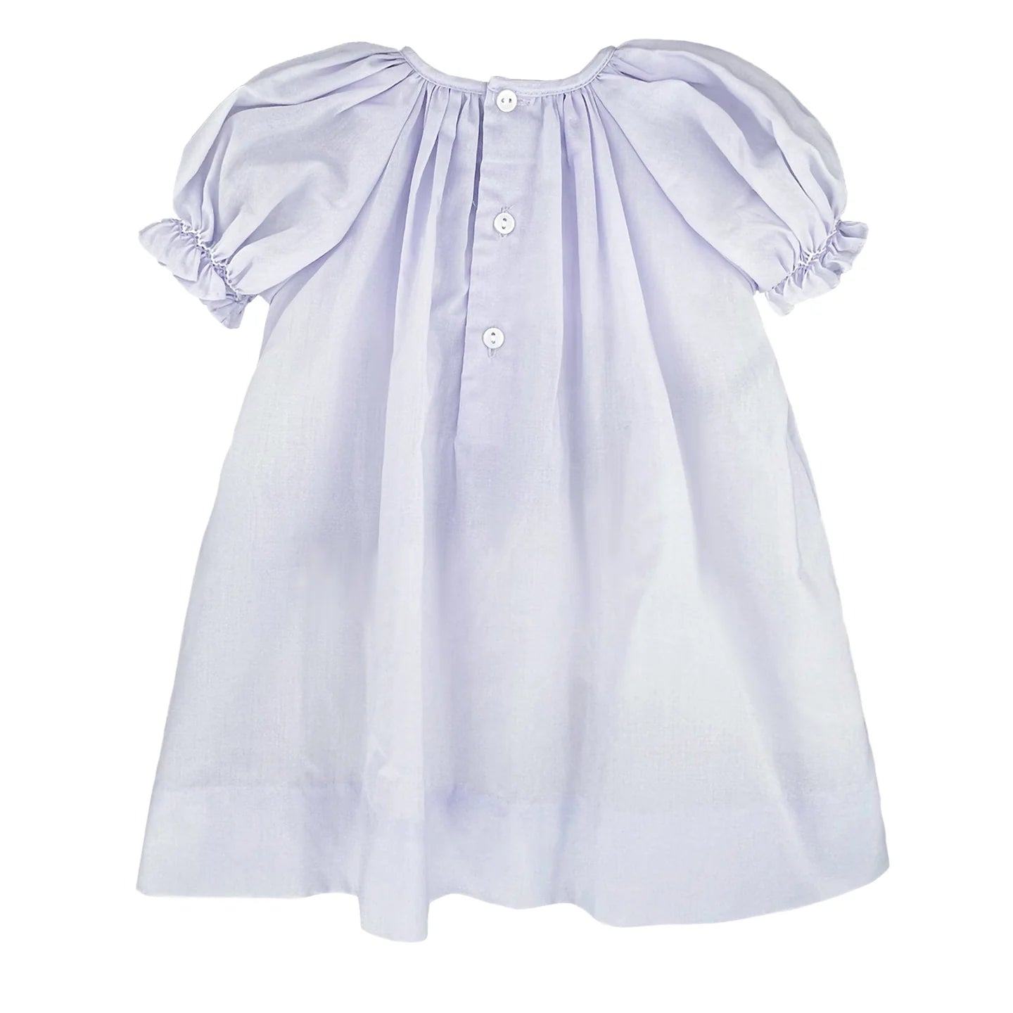 Embroidered Hem Lavender Daygown