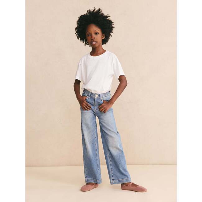 Lily Wide Leg Jeans in Ravello