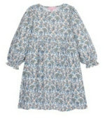 Elena Dress-Jodphur Floral Blue