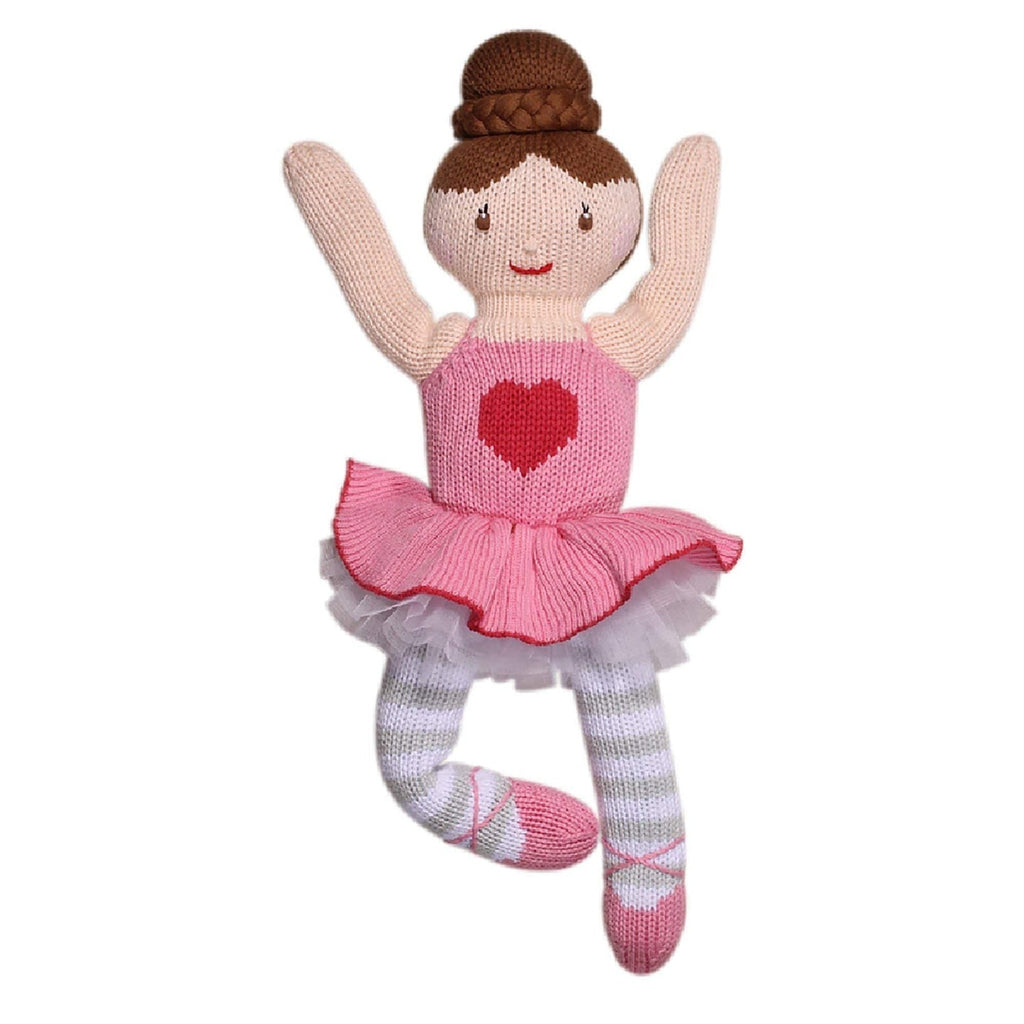 Eva The Pink Ballerina Knit Doll