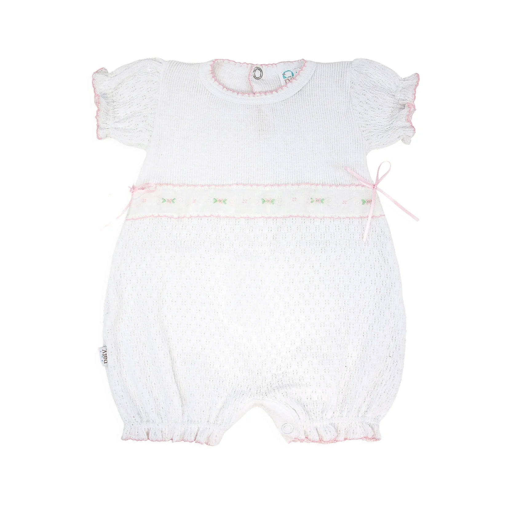 Paty Knit Swiss Floral Bubble