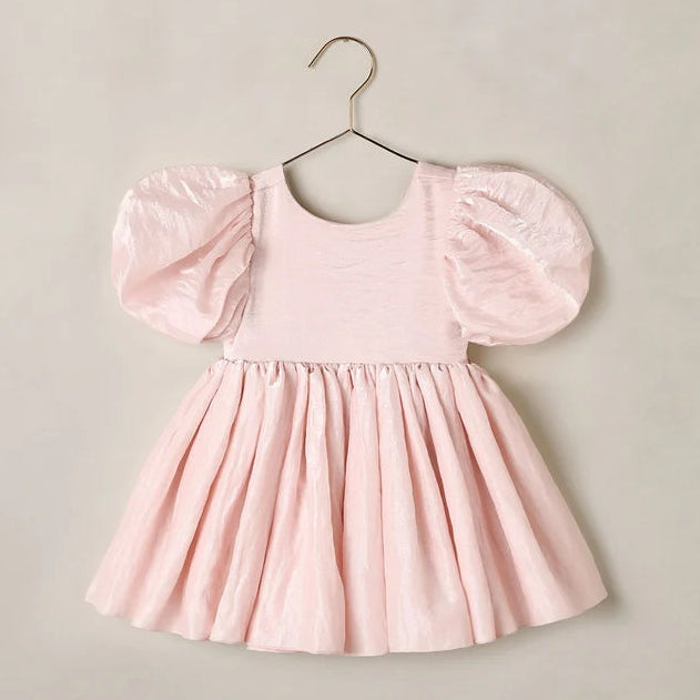 Sofia Dress- Rose Shimmer