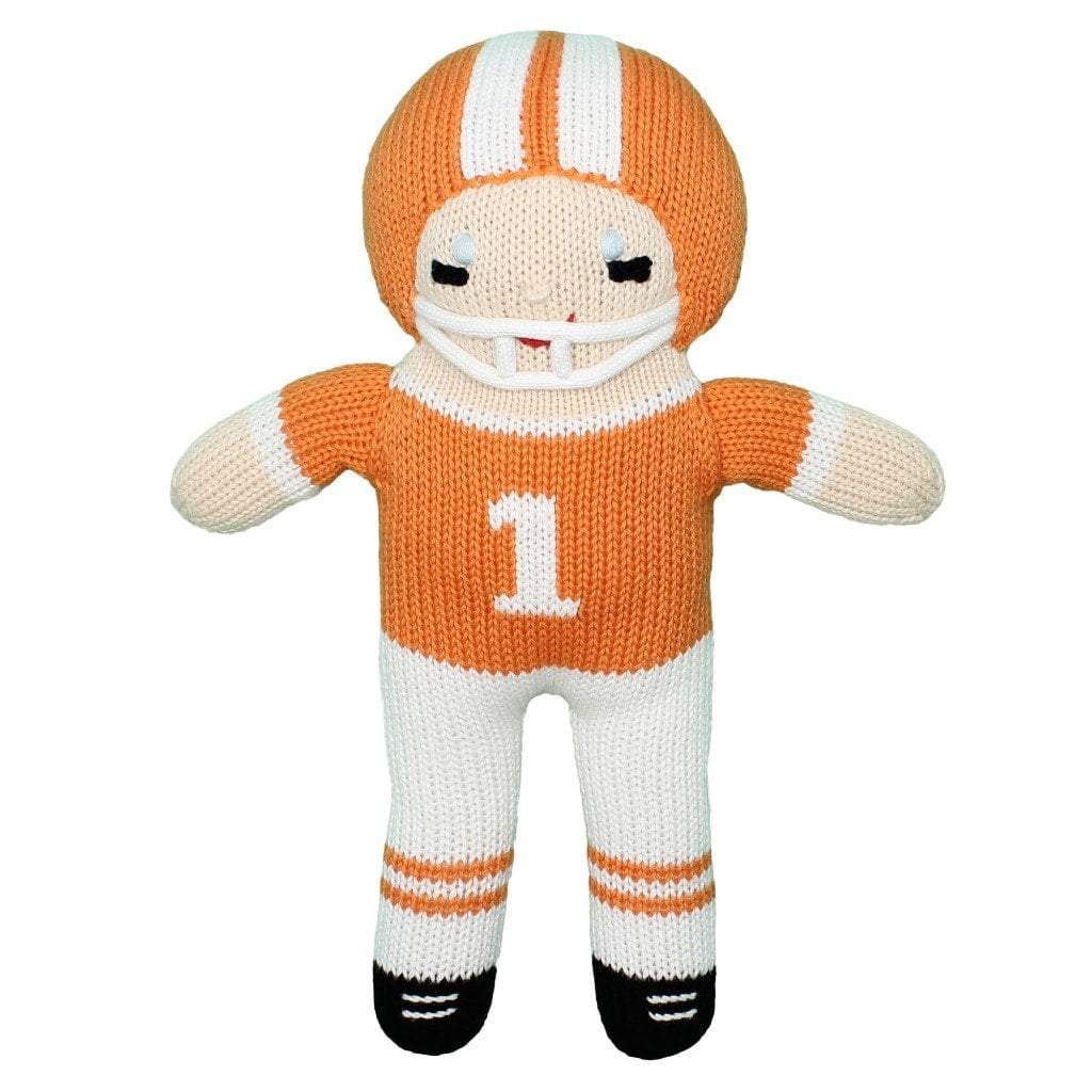 12" Football Player Knit Doll