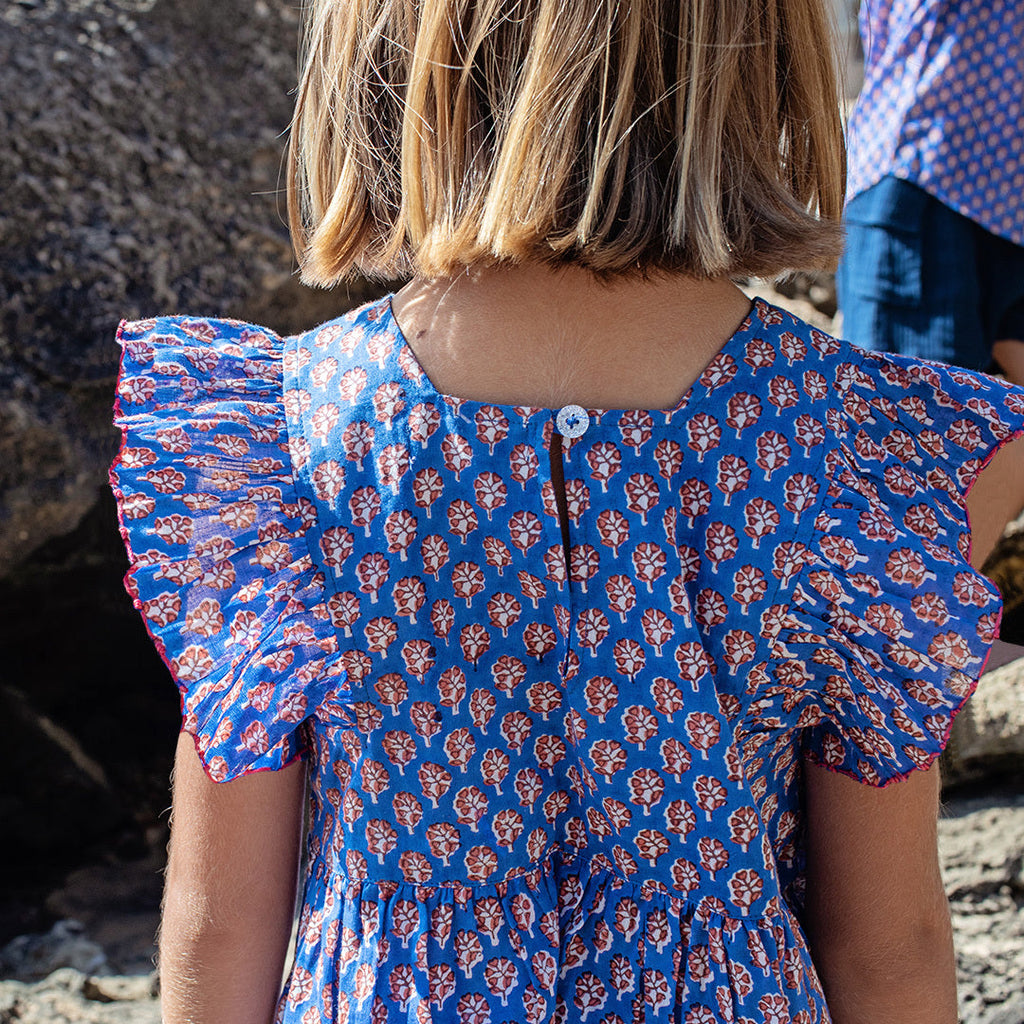 Elsie 2-Piece Set - Blue Lisbon Ditsy