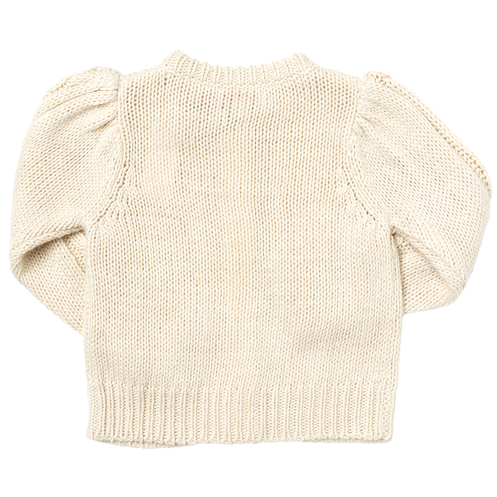 Cable Constance Sweater - Cream