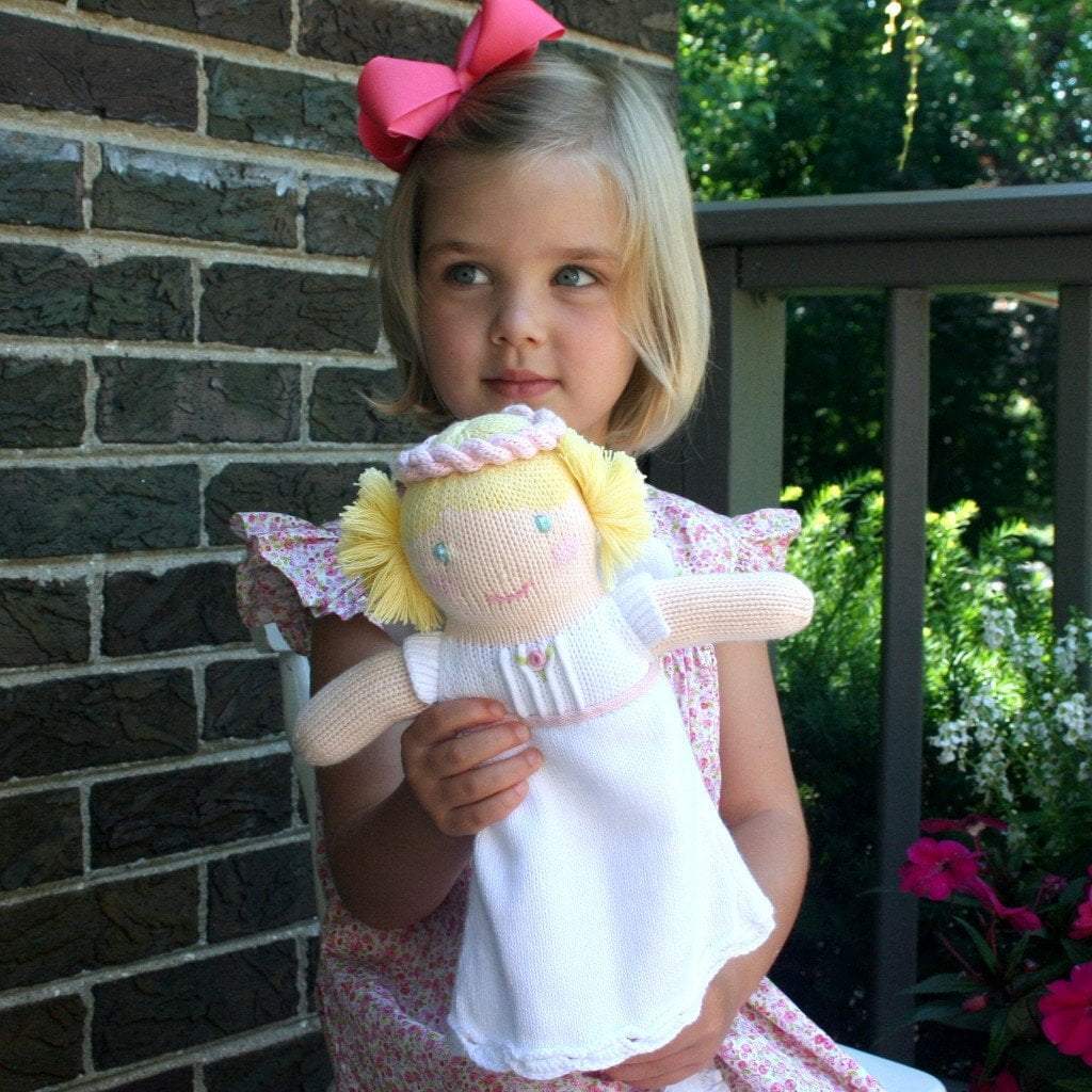 Grace the Angel Knit Doll