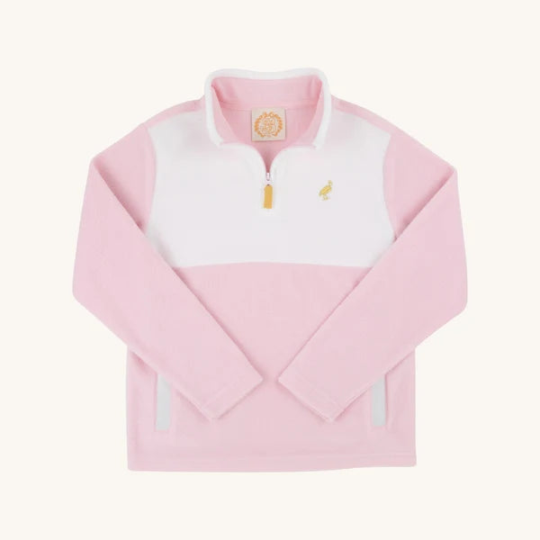 Hayword Half-Zip- Palm Beach Pink Fleece