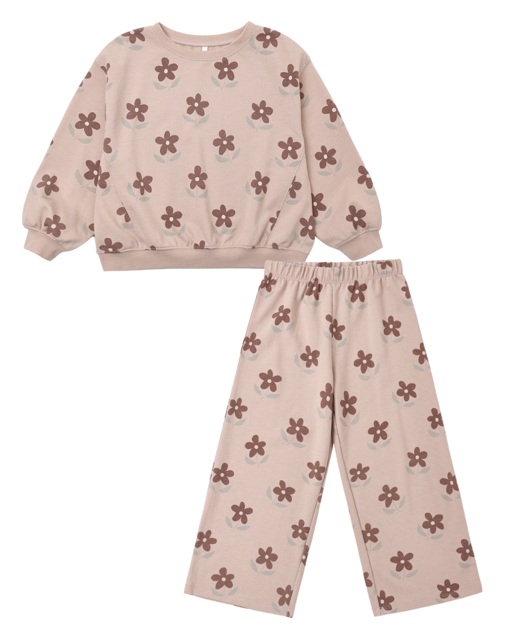Oversized Sweatshirt + Track Pant Set | Daisy