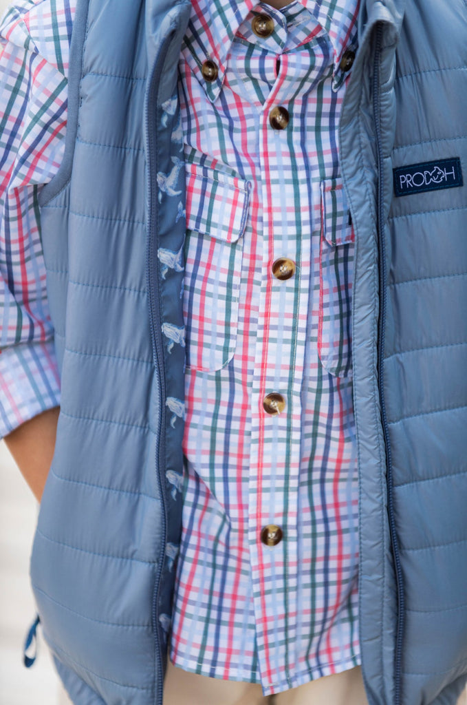 Puffer Vest Moonlight Blue