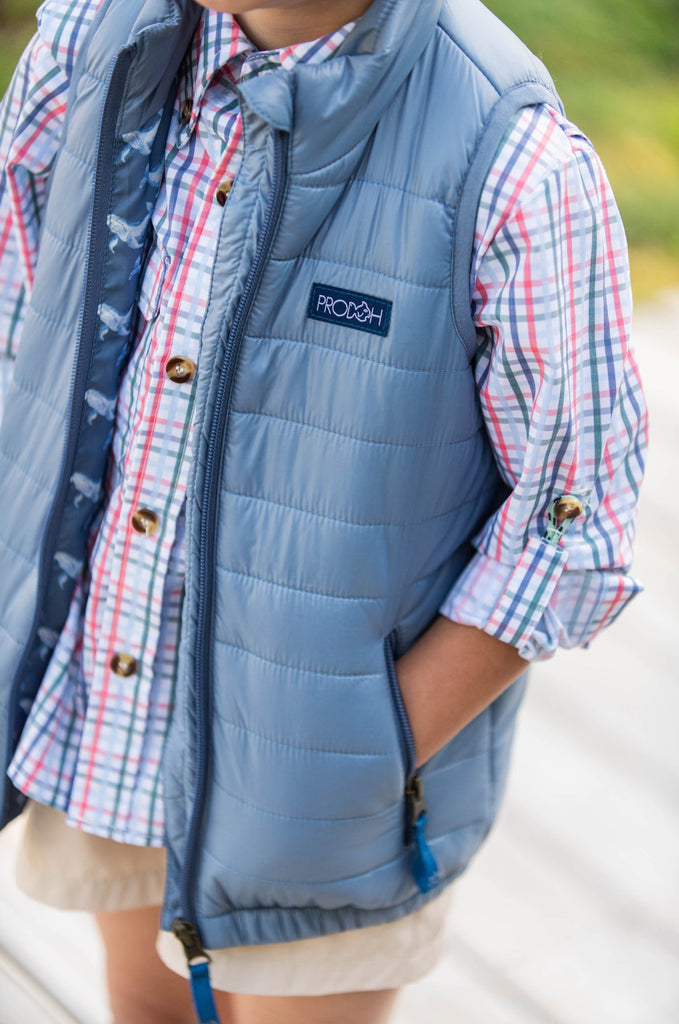 Puffer Vest Moonlight Blue
