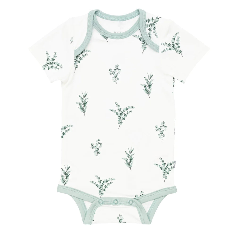 Short Sleeve Bodysuit in Eucalyptus