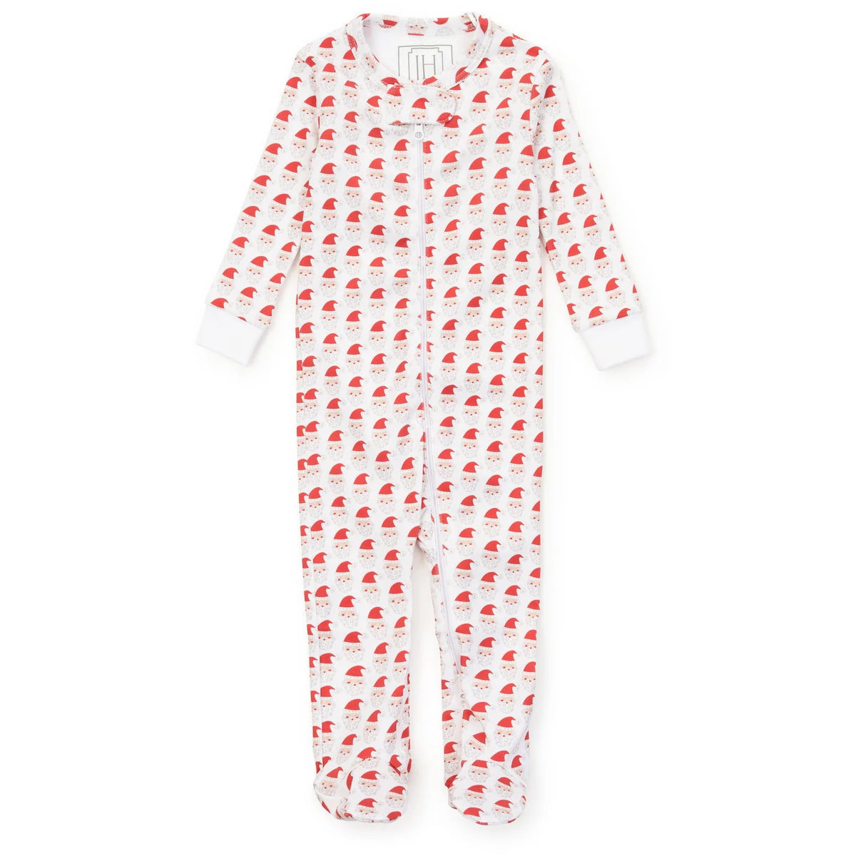 Parker Zipper Pajama - Whimsical Santa