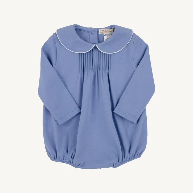 Long Sleeve Boone Bubble- Park City Perwinkle