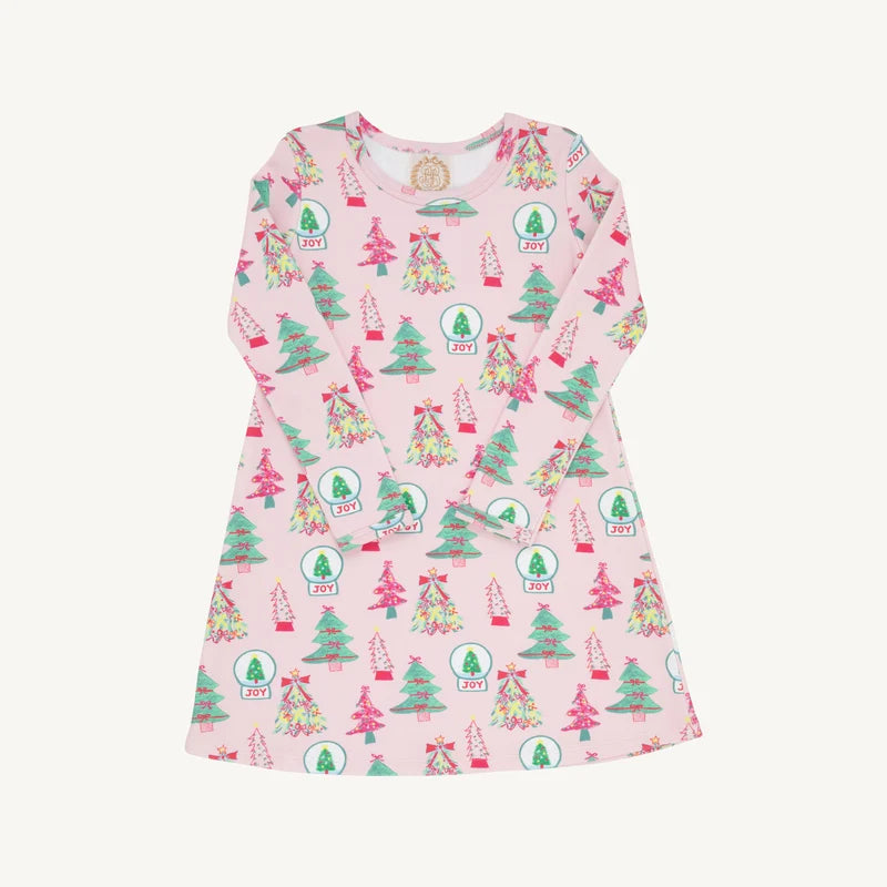 Long Sleeve Polly Play Dress- Christmas Coloring Contest