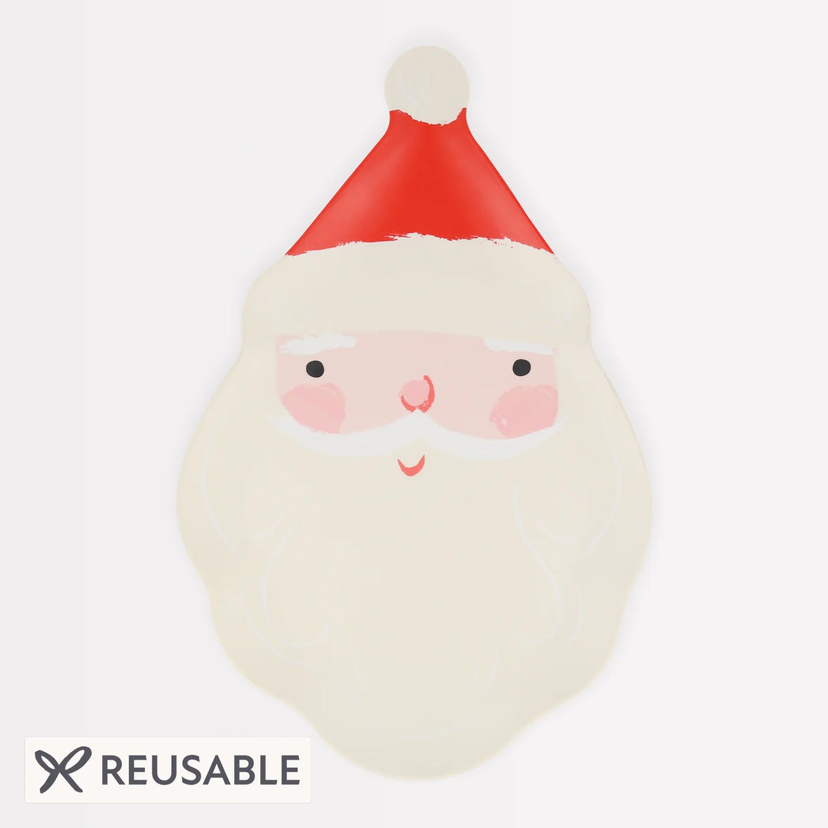 Reusable Santa Plate