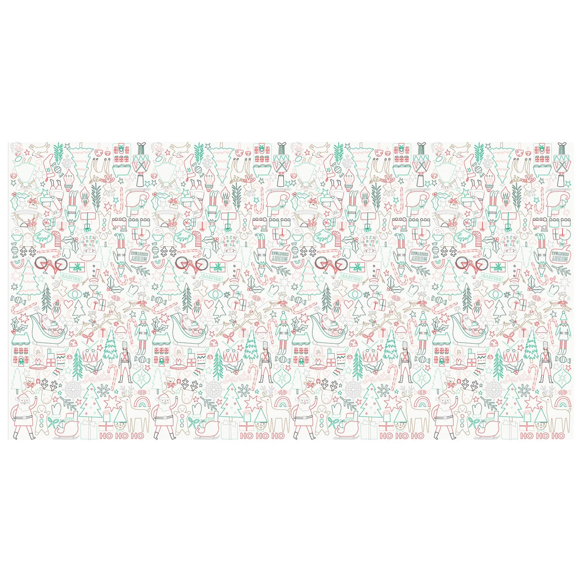Christmas Color in Tablecloth