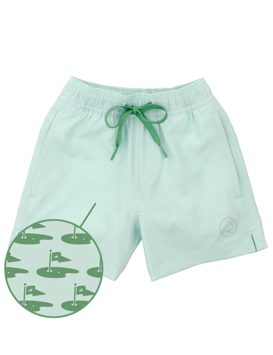 Splash Swim Trunk- Hidden Birdie Pattern