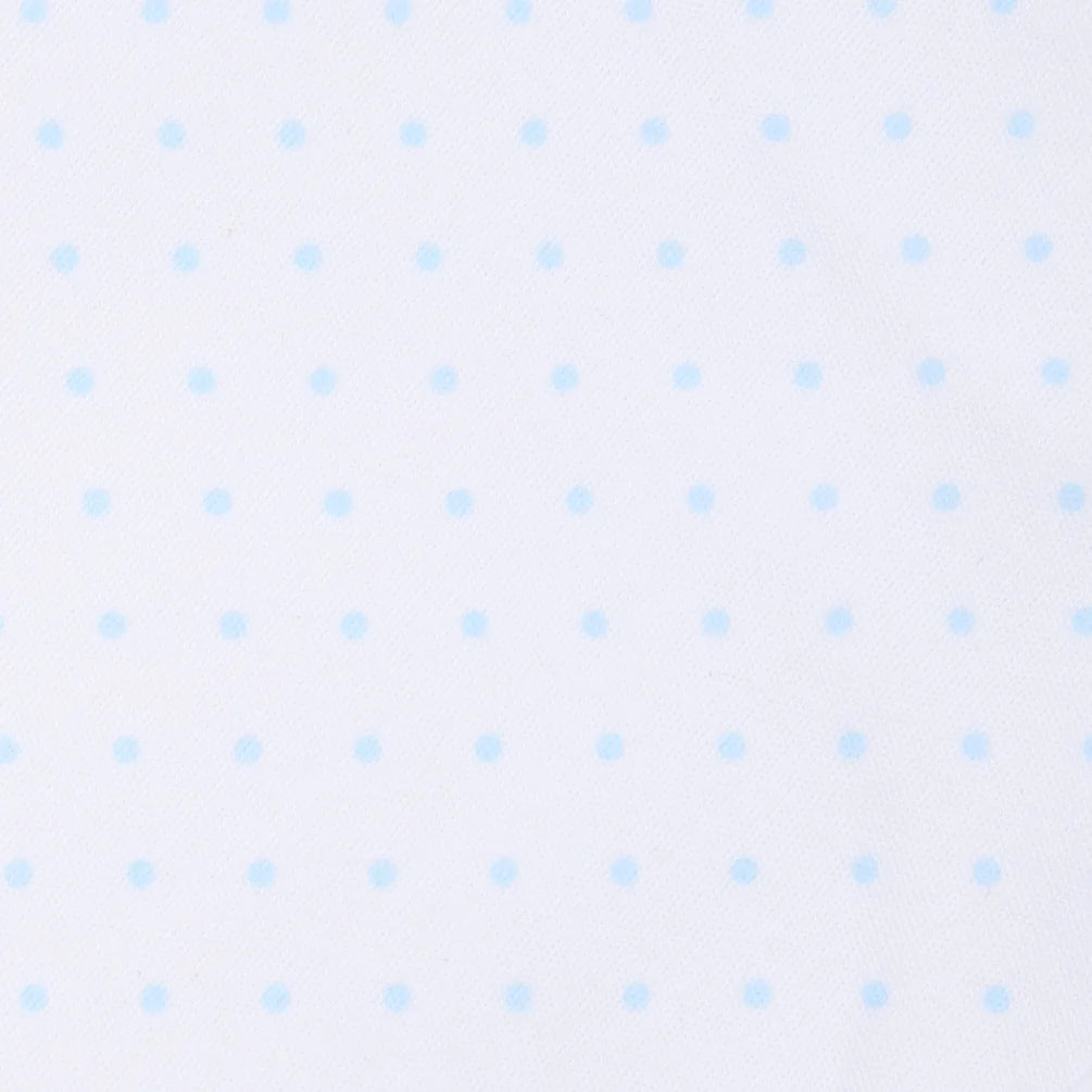 Mini Dots Footie - Blue