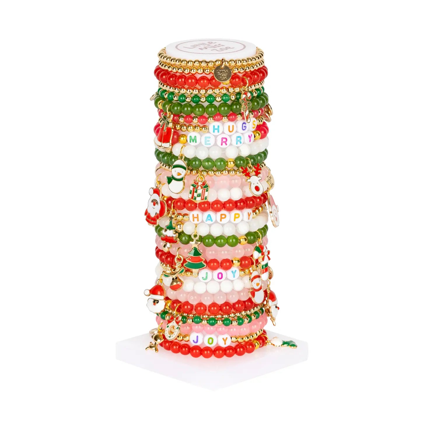 Mix Holiday Gemstone Bracelets