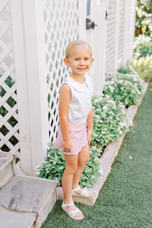 Sophie Scallop Skirt - Pink