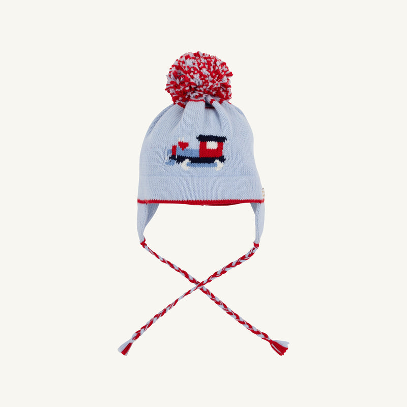 Parrish Pom Pom Hat- Beale St Blue Train