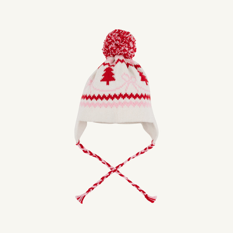 Parrish Pom Pom Hat- Bows and Trees