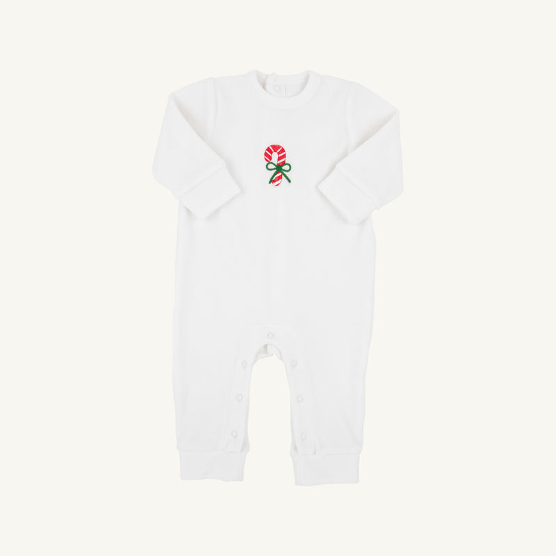 Paxton Playsuit- Palmetto Pearl Candy Cane