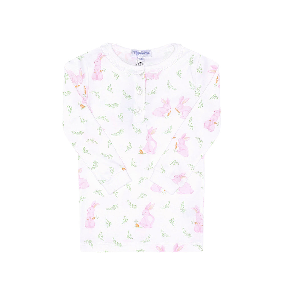 Pink Bunny Print Pajama