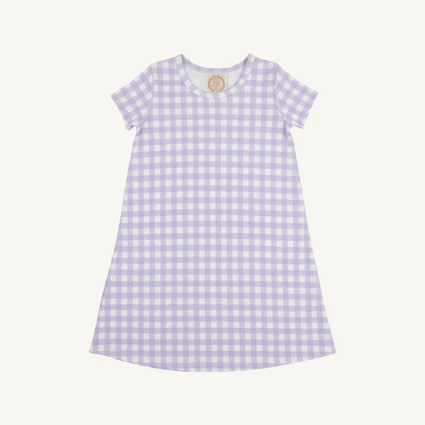 Polly Play Dress- Lauderdale Lavender Gingham