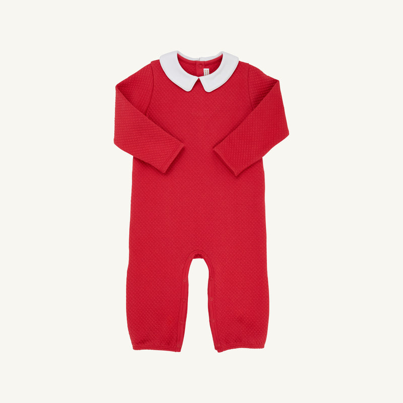 Potter's Playsuit- Quilted Richmond Red