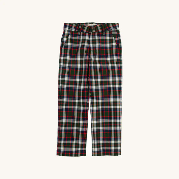 Prep School Pants (Flannel)- Grant Park Plaid