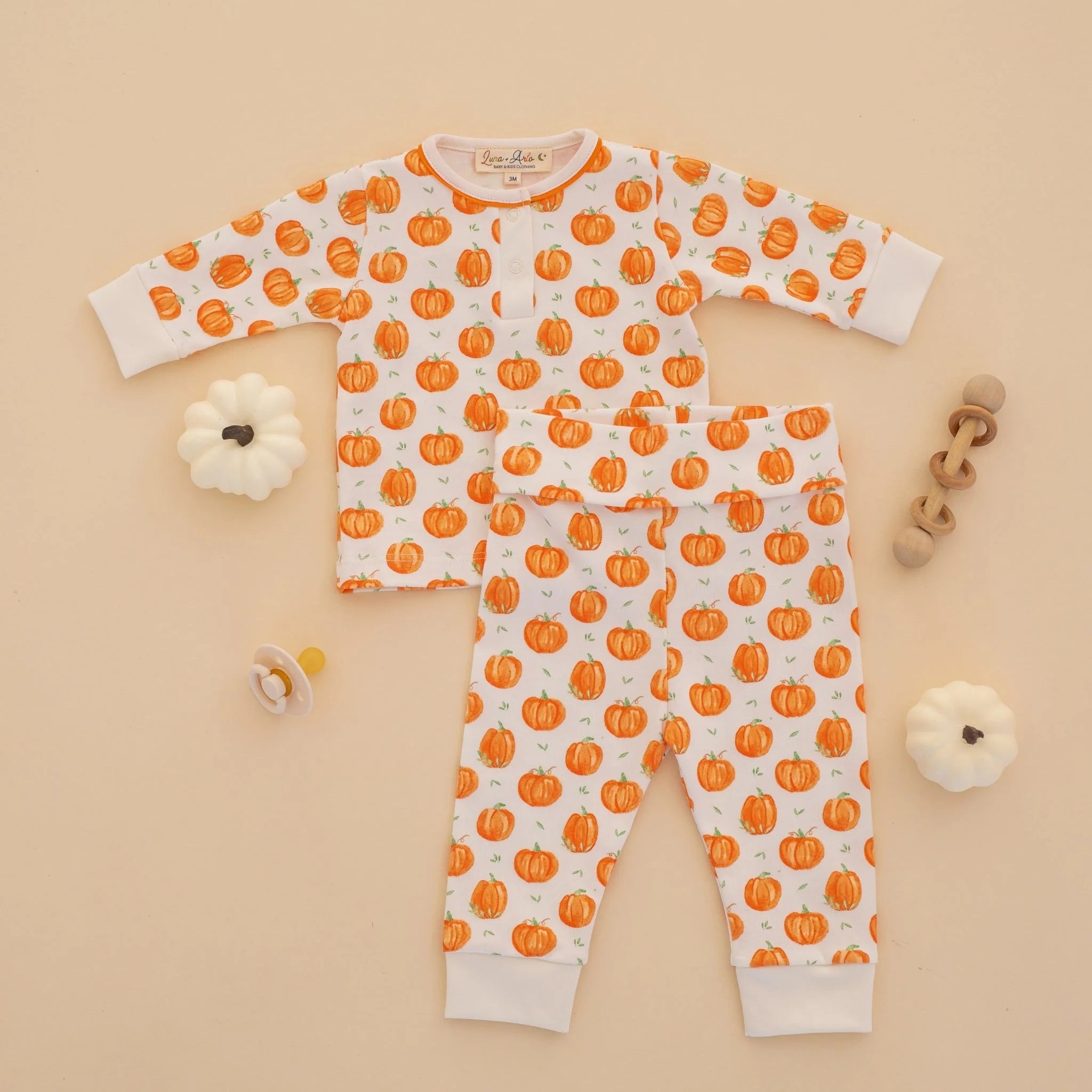 Pumpkin Grove Pajama Set