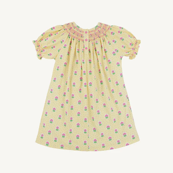 Sandy Smocked Dress- Fairway Floral
