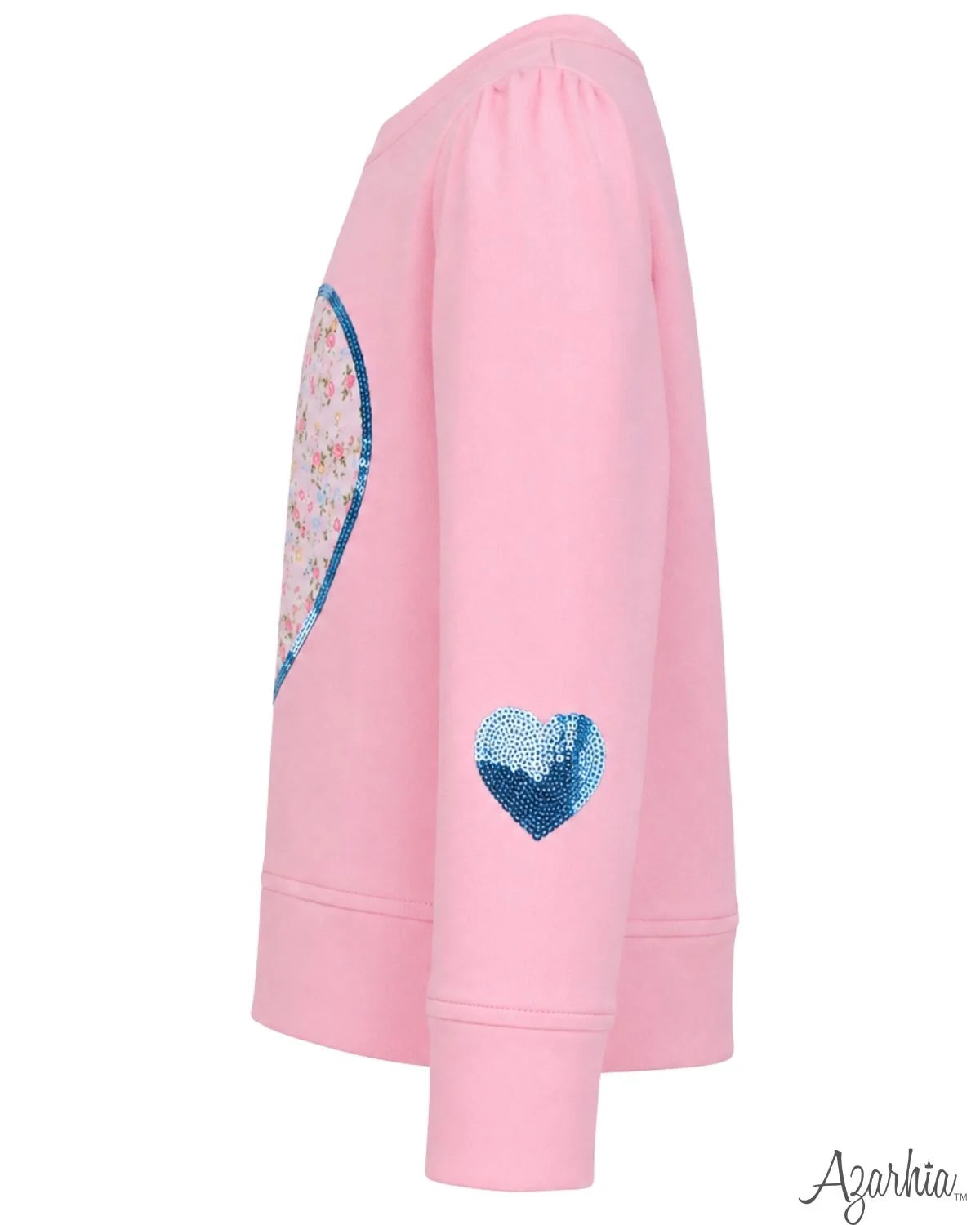Sequin Applique Stay Sweet Pink Holly