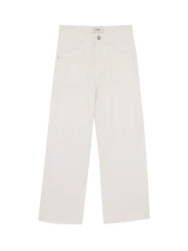 Lily Wide Leg- Sugar Cookie